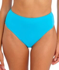 Wacoal Freya Swim Jewel Cove High Waist Brief - Plain Turquoise