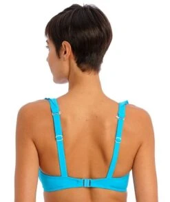Wacoal Freya Swim Jewel Cove Underwire High Apex Bikini Top - Plain Turquoise -BRASTOGO Sales freya swim jewel cove underwire high apex bikini top plain turquoise 5
