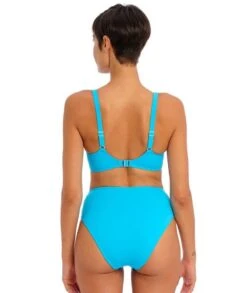 Wacoal Freya Swim Jewel Cove High Waist Brief - Plain Turquoise -BRASTOGO Sales freya swim jewel cove underwire sweetheart bikini top plain turquoise 4 9fddd2c1 a16d 41ee 9f97 3909bd167be8