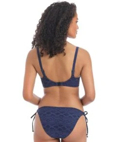 Wacoal Freya Swim Sundance Tie Side Bikini Brief - Denim -BRASTOGO Sales freya swim sundance tie side bikini brief denim2