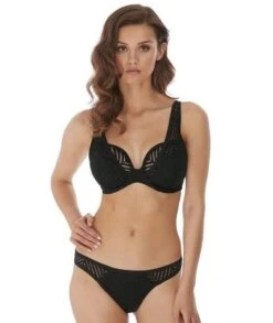 Wacoal Freya Swim Urban Underwired High Apex Bikini Top - Night -BRASTOGO Sales freya swim urban underwired high apex bikini top night