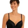 Wacoal Freya Undetected Underwire Moulded T-shirt Bra - Black