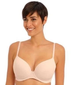 Wacoal Freya Undetected Underwire Moulded T-shirt Bra - Natural Beige