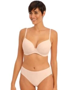 Wacoal Freya Undetected Underwire Moulded T-shirt Bra - Natural Beige -BRASTOGO Sales freya undetected underwire moulded t shirt bra natural beige 2