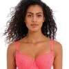 Wacoal Freya Viva Underwired Side Support Bra - Sunkissed Coral