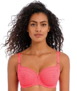 Wacoal Freya Viva Underwired Side Support Bra - Sunkissed Coral