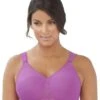 Glamorise MagicLift Seamless Wirefree Support T-Shirt Bra - Rose