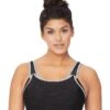 Glamorise Elite Adjustable Wirefree Sports Bra - Black -BRASTOGO Sales glamorise 1167 elite adjustable non underwire sports bra 6