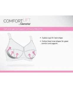 Glamorise MagicLift Front-Closure Posture Back Wirefree Bra - Cafe 19 Glamorise MagicLift Front-Closure Posture Back Wirefree Bra - Cafe -BRASTOGO Sales glamorise 1265 magic lift with posture support non underwired black 5 72416c39 9443 44d0 87e4 80240eef870f