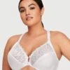 Glamorise Front-Closure T-Back WonderWire Bra - White 1 Glamorise Front-Closure T-Back WonderWire Bra - White -BRASTOGO Sales glamorise front close t back wonderwire bra white 1