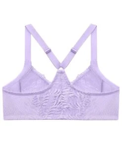 Glamorise Front-Closure T-Back WonderWire Bra - Soft Lilac -BRASTOGO Sales glamorise front closure t back wonderwire bra soft lilac 07