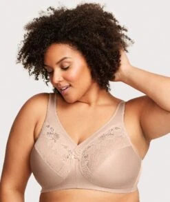 Glamorise MagicLift Minimizer Wirefree Bra - Cafe 13 Glamorise MagicLift Minimizer Wirefree Bra - Cafe -BRASTOGO Sales glamorise magiclift minimizer bra cafe 5