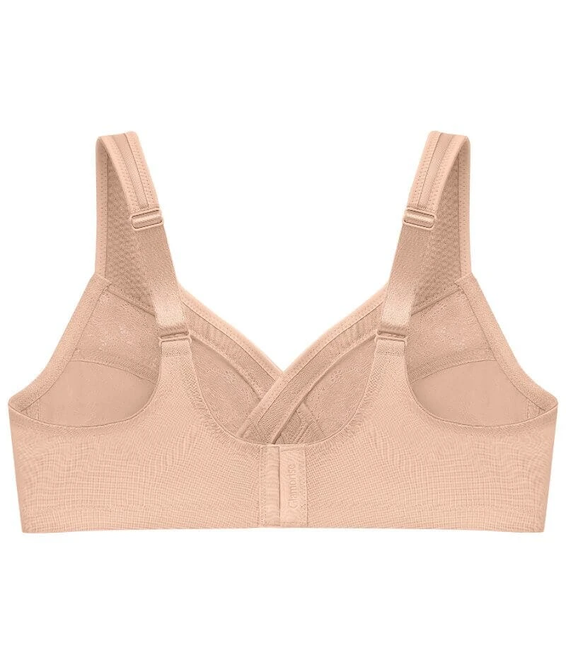 Glamorise MagicLift Minimizer Wirefree Bra - Cafe 9 Glamorise MagicLift Minimizer Wirefree Bra - Cafe - Image 7