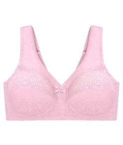 Glamorise MagicLift Moisture Control Wirefree Bra - Pink Heather 14 Glamorise MagicLift Moisture Control Wirefree Bra - Pink Heather -BRASTOGO Sales glamorise magiclift moisture control bra pink heather 06