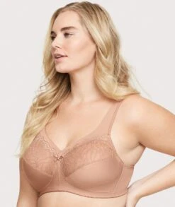 Glamorise MagicLift Natural Shape Support Wirefree Bra - Cappuccino -BRASTOGO Sales glamorise magiclift natural shape support wire free bra cappuccino 6