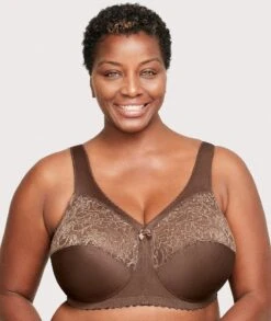 Glamorise MagicLift Original Wirefree Support Bra - Mocha