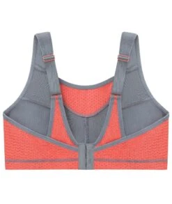 Glamorise No-Bounce Camisole Elite Wirefree Sports Bra - Gray/Coral 18 Glamorise No-Bounce Camisole Elite Wirefree Sports Bra - Gray/Coral -BRASTOGO Sales glamorise no bounce camisole elite sports bra gray coral 03