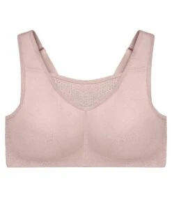 Glamorise No-Bounce Camisole Elite Wirefree Sports Bra - Rose Tan -BRASTOGO Sales glamorise no bounce camisole elite wire free sports bra rose tan 7