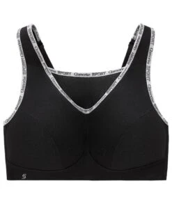 Glamorise No-Bounce Camisole Wirefree Sports Bra - Black -BRASTOGO Sales glamorise no bounce camisole sports bra black 02
