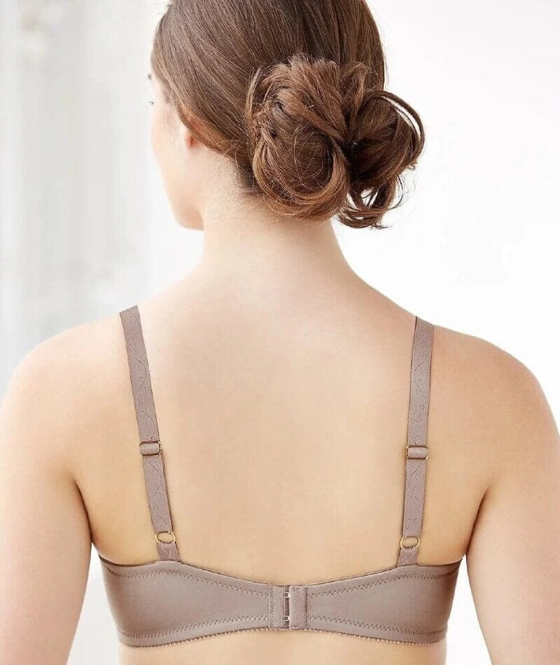 Glamorise The Perfect A Wirefree Bra - Taupe 4 Glamorise The Perfect A Wirefree Bra - Taupe - Image 2