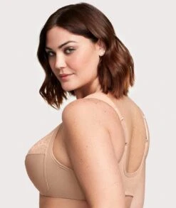 Glamorise WonderWire Front-Closure Bra - Cafe 13 Glamorise WonderWire Front-Closure Bra - Cafe -BRASTOGO Sales glamorise wonderwire front close bra cafe 4