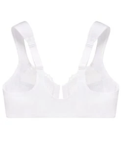 Glamorise WonderWire Front-Closure Bra - White -BRASTOGO Sales glamorise wonderwire front close bra white 03