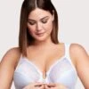 Glamorise WonderWire Front-Closure Bra - White -BRASTOGO Sales glamorise wonderwire front close bra white 3
