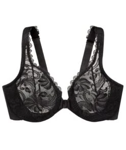 Glamorise WonderWire Front-Closure Stretch Lace Bra - Black 15 Glamorise WonderWire Front-Closure Stretch Lace Bra - Black -BRASTOGO Sales glamorise wonderwire front close stretch lace bra black 6