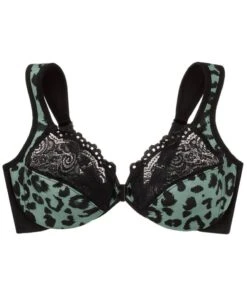 Glamorise WonderWire Front-Closure Bra - Centennial Leopard -BRASTOGO Sales glamorise wonderwire front closure bra centennial leopard 07