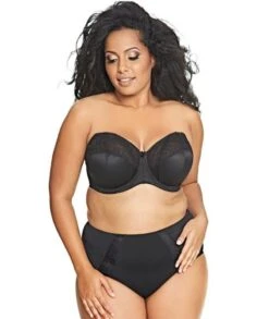 Wacoal Goddess Adelaide Underwired Strapless Bra - Black -BRASTOGO Sales goddess 6663 adelaide strapless underwired bra 2