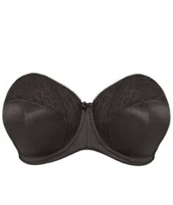 Wacoal Goddess Adelaide Underwired Strapless Bra - Black -BRASTOGO Sales goddess 6663 adelaide strapless underwired bra 7