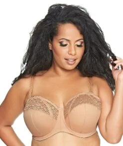 Wacoal Goddess Adelaide Underwired Strapless Bra - Sand