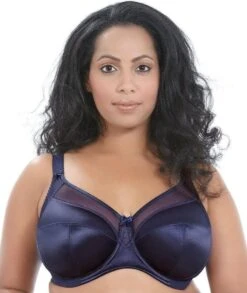 Wacoal Goddess Keira Underwired Banded Bra - Ink