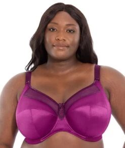 Wacoal Goddess Keira Underwired Banded Bra - Magenta Mix