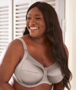 Wacoal Goddess Keira Underwired Banded Bra - Pebble -BRASTOGO Sales goddess keira underwired banded bra pebble 6