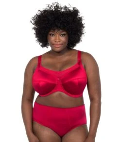 Wacoal Goddess Keira Underwired Full Cup Bra - Crimson -BRASTOGO Sales goddess keira underwired full cup bra crimson 2