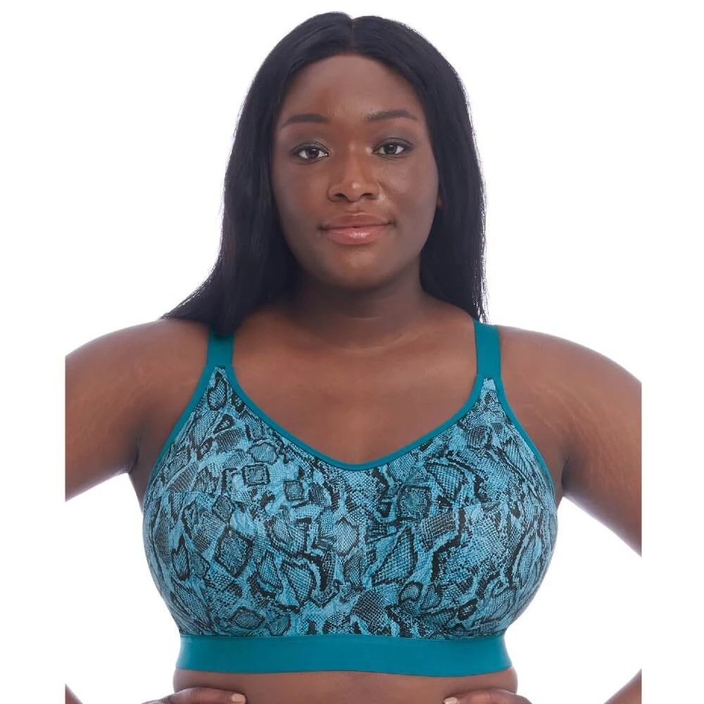 Wacoal Goddess Sport Wirefree Sports Bra - Teal 3 Wacoal Goddess Sport Wirefree Sports Bra - Teal