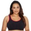 Wacoal Goddess Sport Soft Cup Wirefree Sports Bra - Black -BRASTOGO Sales goddess sport soft cup sports bra black bg 1