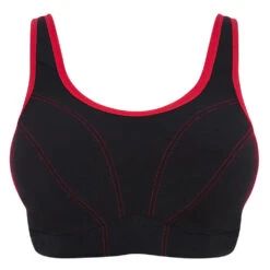 Wacoal Goddess Sport Soft Cup Wirefree Sports Bra - Black -BRASTOGO Sales goddess sport soft cup sports bra black bg 3
