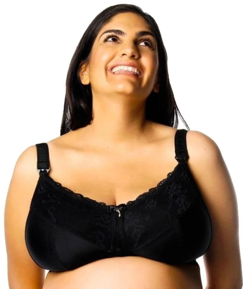 Hot Milk Ec Eclipse Maternity Wirefree Nursing Bra - Black 7 Hot Milk Ec Eclipse Maternity Wirefree Nursing Bra - Black - Image 5