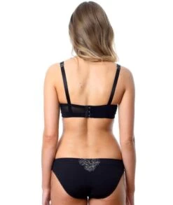 Hotmilk Enlighten Balconette Nursing Bra - Black -BRASTOGO Sales hotmilk enlighten balconette nursing bra black 4