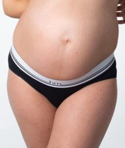 Hotmilk Icon Cotton Light Leakproof Bikini Brief - Black