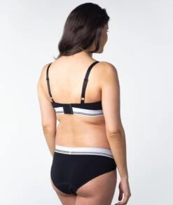 Hotmilk Icon Cotton Light Leakproof Bikini Brief - Black -BRASTOGO Sales hotmilk icon cotton light leakproof bikini brief black 5