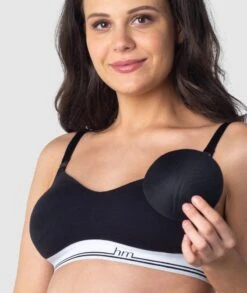 Hotmilk Icon Cotton Multifit Wire-free Nursing Bra - Black -BRASTOGO Sales hotmilk icon cotton multifit wire free nursing bra black 7