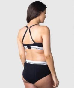 Hotmilk Icon Cotton T-Shirt Wire-free Nursing Bra - Black -BRASTOGO Sales hotmilk icon cotton t shirt wire free nursing bra black 10