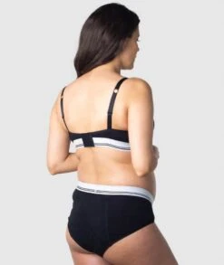 Hotmilk Icon Cotton T-Shirt Wire-free Nursing Bra - Black -BRASTOGO Sales hotmilk icon cotton t shirt wire free nursing bra black 8