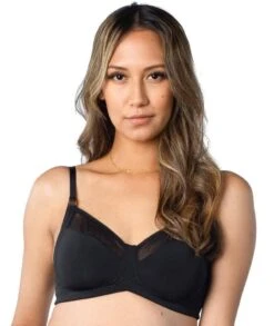 Hotmilk Lunar Eclipse Nursing Wirefree Bra - Black