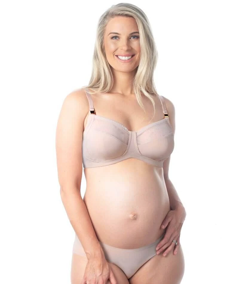 Hotmilk Lunar Eclipse Nursing Wirefree Bra - Naked 12 Hotmilk Lunar Eclipse Nursing Wirefree Bra - Naked - Image 10