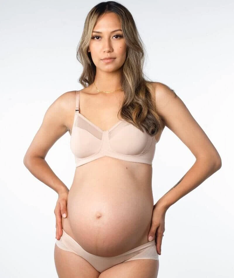 Hotmilk Lunar Eclipse Nursing Wirefree Bra - Naked 9 Hotmilk Lunar Eclipse Nursing Wirefree Bra - Naked - Image 7