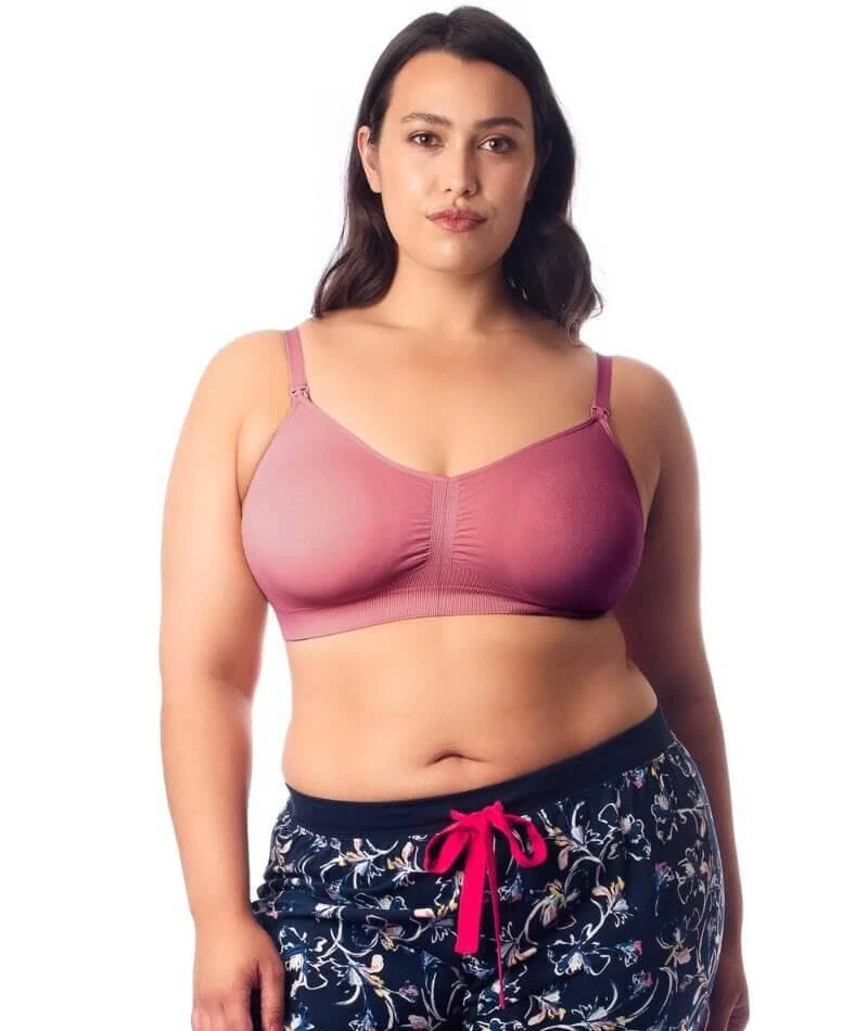 Hotmilk My Necessity Full Cup Wirefree Maternity & Nursing Bra - Rose Rouge 8 Hotmilk My Necessity Full Cup Wirefree Maternity & Nursing Bra - Rose Rouge - Image 6